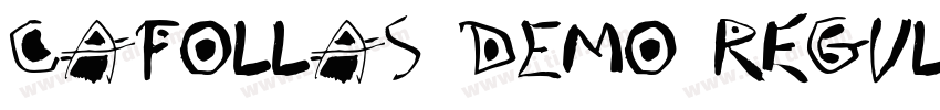 CAFOLLAS DEMO Regula字体转换